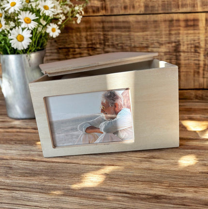 Erinnerungsbox Urne zuhause