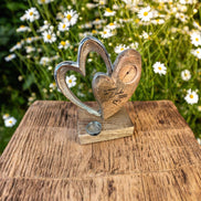 Doppelherz-Alu TimeOfMemory FreiPfad Bestattungen