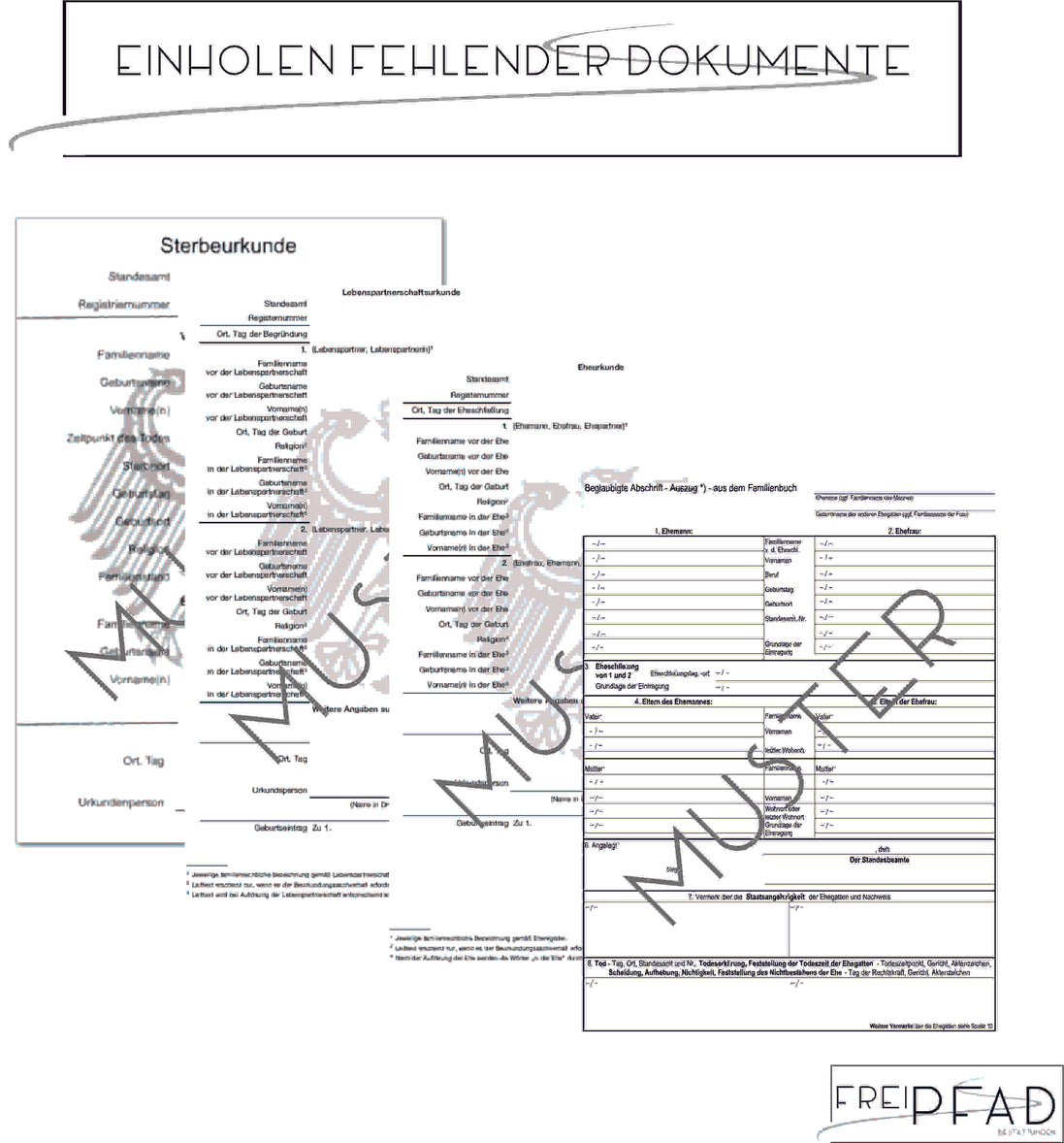 Einholen fehlender Dokumente