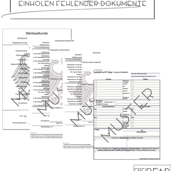 Einholen fehlender Dokumente
