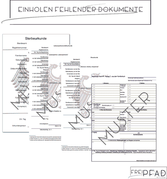 Einholen fehlender Dokumente